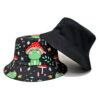 Wholesale Cartoon Mushroom Frog Pattern Bucket Hat Sun Protection Foldable Casual Hat for Resale