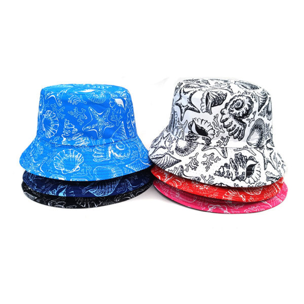 oly-aaa75c9105b49f438fa049c399d605fc Wholesale Printed Fisherman Hat Unisex Summer Sun Hat Casual Everyday Cap