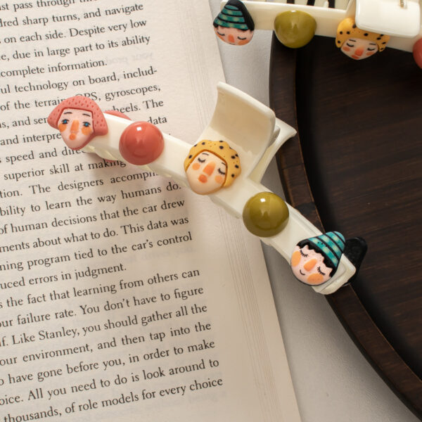oly-aaa7695333e7c787a5601814ca447fbd Wholesale Korean Cartoon Plastic Hair Claw Clip Handmade Cute Pattern for Women, Boutique Hair Accessory