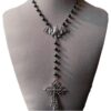 Wholesale Zinc Alloy Cross Pendant Necklace Gothic Y2K Punk Fashion Accessory Boutique Resale Gift