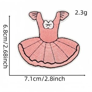Pink ballet cloth sticker 9 #
