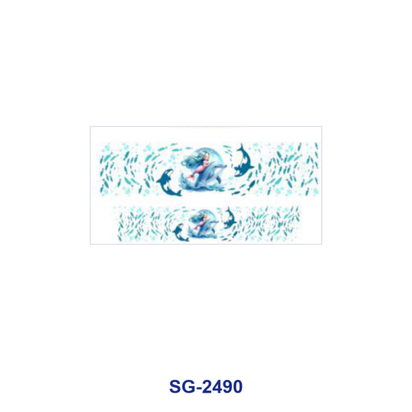 oly-aabc31839bf61bc5d1323b17f7006c40 Wholesale 8pcs Mixed Mom Floral Mermaid Print 3oz Cup Stickers Wrap