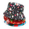 Wholesale Christmas Printed Fisherman Hat with Santa Snowman Snowflake Design for Holiday Party Gifts