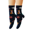 Wholesale Party Cartoon Christmas Socks Elk Pattern Mid Calf Unisex Winter Resale