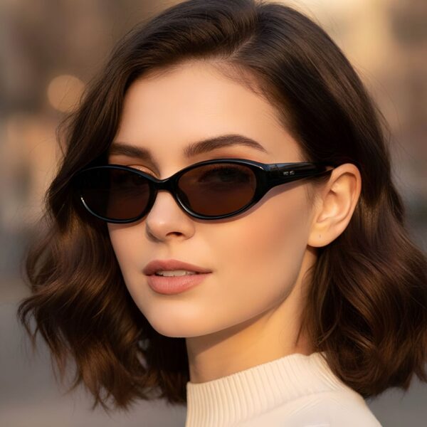 Wholesale Retro Small Frame Sunglasses with Ring Detail for Outdoor Vacation Driving Sun Protection Everyday Wear