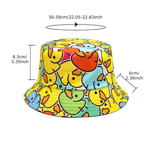 oly-aaf0a8dcc664d6a270e0f7e63ef3bd06 Wholesale Colorful Little Yellow Duck Fisherman Hat Cute Animal Pattern Sun Hat for Women Trendy Fashion Accessory Gift for Daily Use