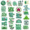 Wholesale Iron-On Embroidered Patches Cartoon English Fashion Accessory for Clothing Bags