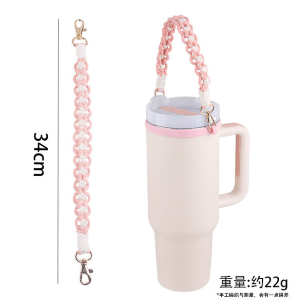 oly-ab11d408236f7fc796469e14fbfad03f Wholesale Cotton Handmade Floral Water Cup Strap for Green Boutique Accessory for Resale