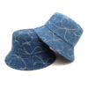 oly-ab15ee2f76f06b18e9715578d76b5e0a Wholesale Washed Denim Fisherman Hat with Butterfly Knot Trendy Casual Sun Hat for Everyday Wear