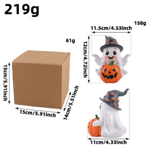 W3-24 Hatted Ghost Pumpkin