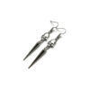 Wholesale Punk Rock Skull Earrings Exaggerated Tapered Gothic Jewelry for Men Women Gift Fashion Accessory