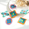 oly-ab28fc1fae2e258d5d2fe8177cf4a684 Wholesale Felt Embroidered Floral Patch Trendy Fashion Accessory DIY Bag Charm