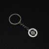 Wholesale Celtic Knot Keychain Silver Rhinestone Design Bag Charm Car Key Decorative Accessory Gift