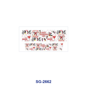 SG-2662 / 8pcs / 16*7cm