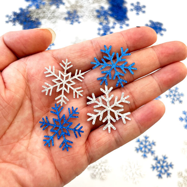 Wholesale Snowflake Confetti 120pcs Christmas Party Decorative Accent
