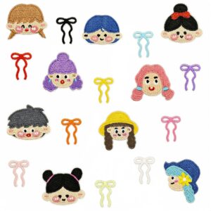 oly-ab8df69aac276d700b87ac7316545dd1 Wholesale Embroidered Bow Patch Decorative Accent for DIY Crafts Gift Resale