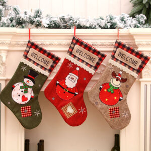 oly-ab8ef69006c2d76fc6624f7c54ed27e6 Wholesale Extra Large Christmas Stockings Polyester Home Decor Gift Bags for Holiday Party