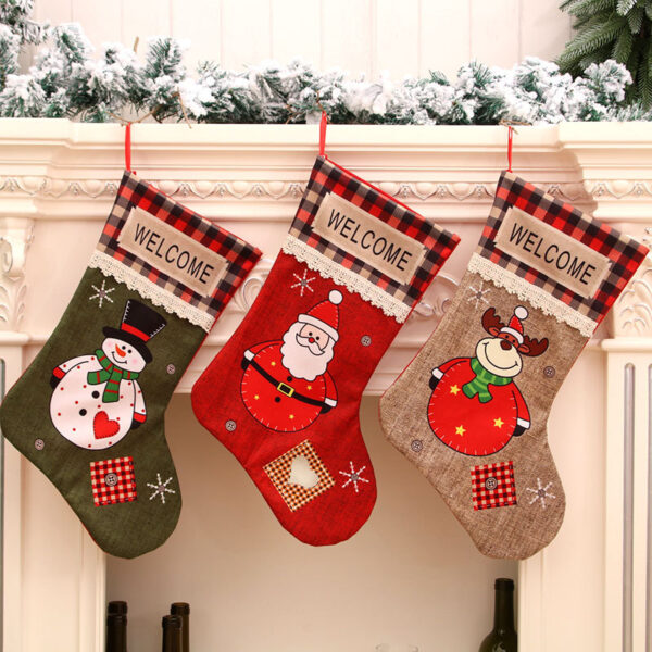 oly-ab8ef69006c2d76fc6624f7c54ed27e6 Wholesale Extra Large Christmas Stockings Polyester Home Decor Gift Bags for Holiday Party