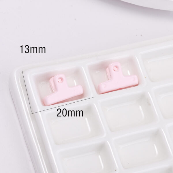 oly-ab91f054e283fe15a3dc54e2ecbb15ab Wholesale Electroplated Acrylic Mixed Color Clips Loose Beads DIY Fashion Accessory for Jewelry Making Gift Boutique Resale