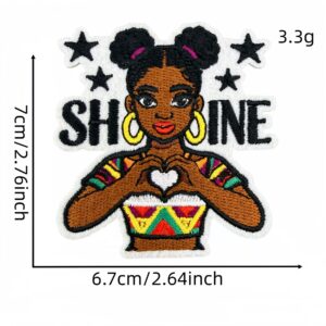 Black girl applique #3