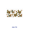 oly-abbba0c3d71be3bb35b05d2975adf4c3 Wholesale 5pcs Deep Toned Watercolor Butterfly Sunflower Red Rose Dahlia Lilac Daisy Mixed Floral Decor Prints 16oz Cup UV DTF Wraps