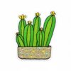 Wholesale Cactus Embroidered Patch Trendy Fashion Accessory for Bags Gift Boutique