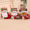 oly-abe2503eb4bff72f89fe8bc0b962cfc7 Wholesale Plush Christmas Stocking Gift Bag Vintage European Style Holiday Decorative Accent