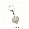 Wholesale Metal Love Couple Keychain Sweet Style Bag Charm Gift
