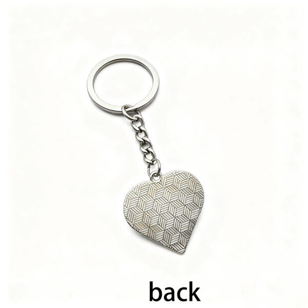 Wholesale Metal Love Couple Keychain Sweet Style Bag Charm Gift