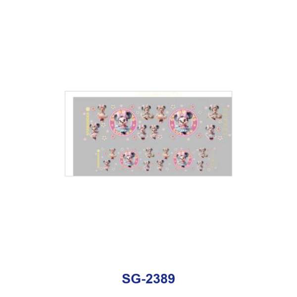 oly-ac0cb5c80f023e8edddd84385d10fb0a Wholesale 8pcs Mixed Inspirational Text Cartoon Character Floral Print 3oz Cup Stickers Wrap OLY Exclusive
