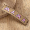 Wholesale Alloy Western Style MAMA Letter Print Hair Clip Fashion Accessory for Women Gift