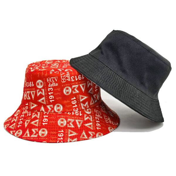 Wholesale Stylish Geometric Pattern Bucket Hat Sun Protection Foldable Outdoor Travel Hat