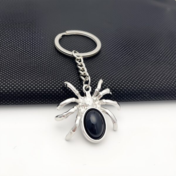 oly-ac2c821e8e33527d7224d4f6b1db1480 Wholesale Zinc Alloy Spider Animal Keychain Stylish Car Key Accessory, Gift for Resale