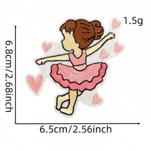 Pink ballet cloth sticker 3 #