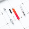 oly-ac496482f393e647c7d07182dbf5b3c8 Wholesale Gradient Beaded Ballpoint Pen Plastic DIY Creative Pen for Office Decor Gift Resale