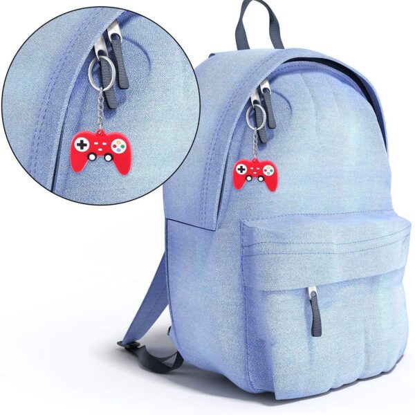oly-ac4d31a79575a18cf46943915930bea2 Wholesale Cartoon Game Controller Keychain Modern Minimalist PVC Decorative Accessory Gift Boutique Resale