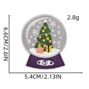 Christmas cloth stickers 13#