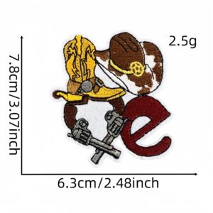 Denim cloth stickers 46#