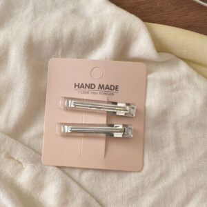 1# transparent silver-2pcs