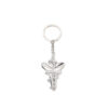 Wholesale Black Mamba Snake Pendant Keychain Fashion Metal Bag Charm for Car Keys Boutique Gift