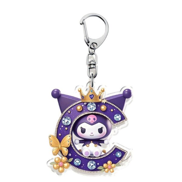oly-ad1a9a1168138c58f471d78c6c214149 Wholesale Acrylic Cartoon Letter Keychain Bag Charm Gift