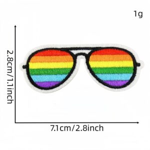 Rainbow Cloth Patch #6