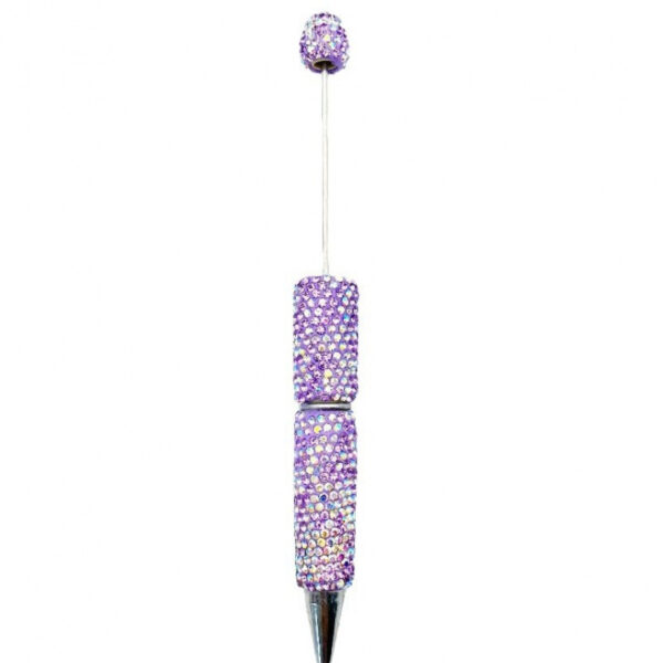 oly-ad4094f7ad011841da999bb506505199 Wholesale AB Full Diamond Beaded Ballpoint Pen Fashion Jewelry Accessory Gift Writing Tool