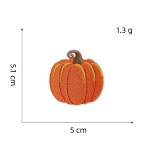 Pumpkin cloth stickers 2#