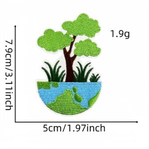 Green travel cloth sticker 4#