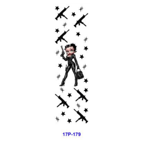 oly-ad5b6a9315e556cdb6512835cfe75e37 Wholesale 2/8/16 pcs UV DTF Goth Theme Pen and Bookmark Stickers