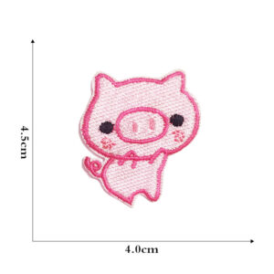 Pig cloth stickers 8#