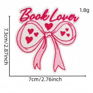 Pink book cloth sticker 19#
