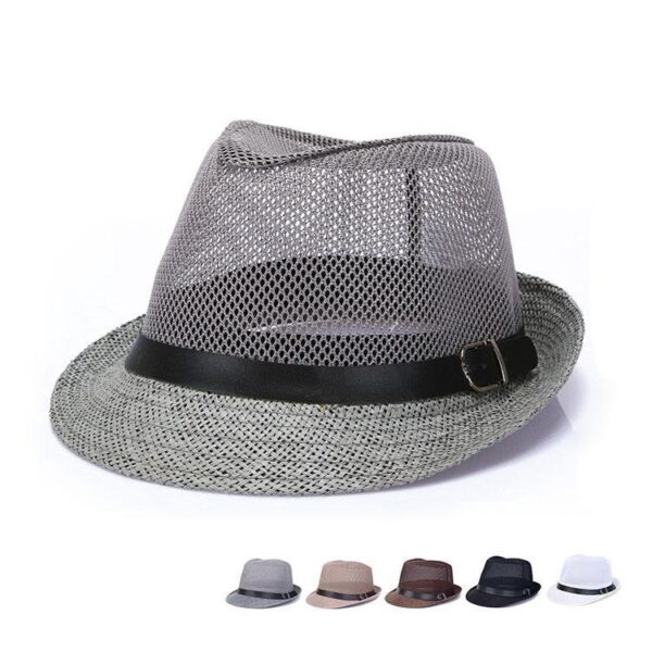 oly-aded5123f3dfa0705b17c117509f851f Wholesale Mesh Flat Top Straw Hat, Breathable Sunscreen Hat for Spring, Fashion Accessory for Resale