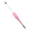 Wholesale DIY Sugar Bead Spinning Pen with Gold Gradient Rhinestone Decorative Office Gift